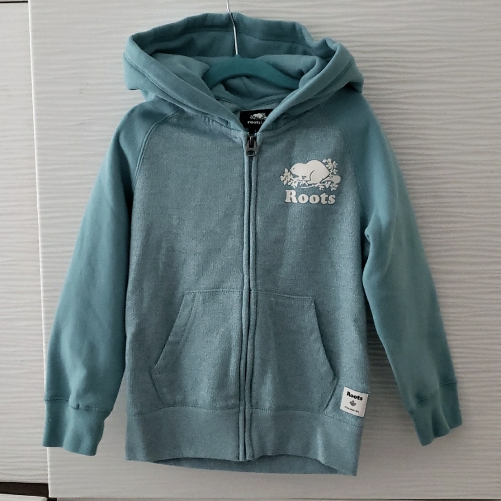 Kids Roots Sweatshirt Zip-up Hoodie Soze Small